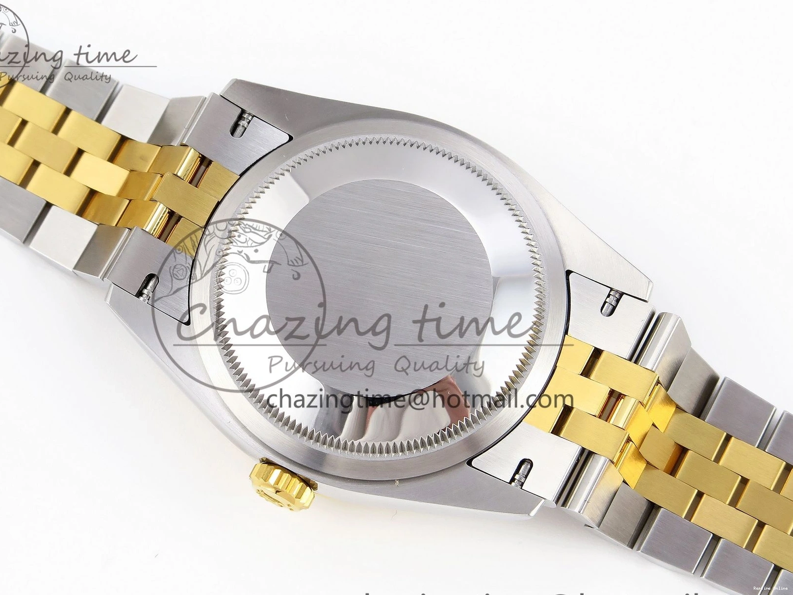 0223 Minimalist DateJust 36 SS 126283rbr VSF 1:1 Best Edition 904L Steel YG Textured Dial on Jubilee Bracelet VS 1378